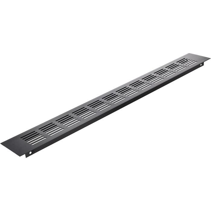 PrimeMatik Grille de Ventilation pour plinthes Base en Aluminium
