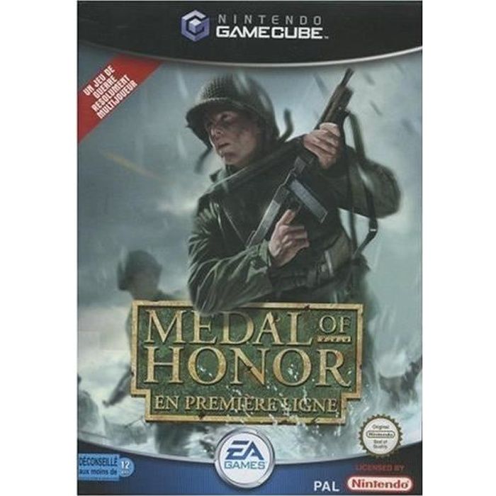 Jeu Vidéo - Medal Of Honor : En Première Ligne - Players Choice - Gamecube - Tir (Fps)