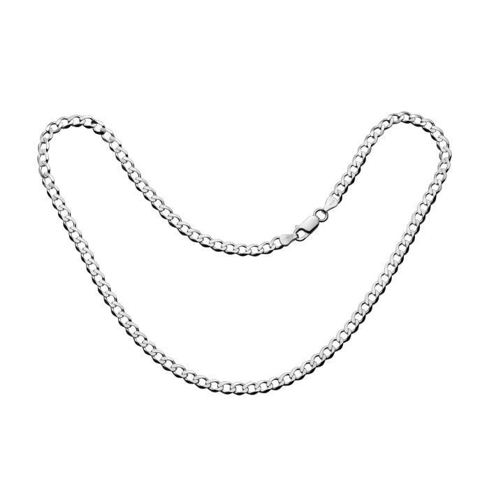 STERLL Homme Argent Collier Vrai Sans Pendentif Pochette /à Bijoux Petits Cadeaux