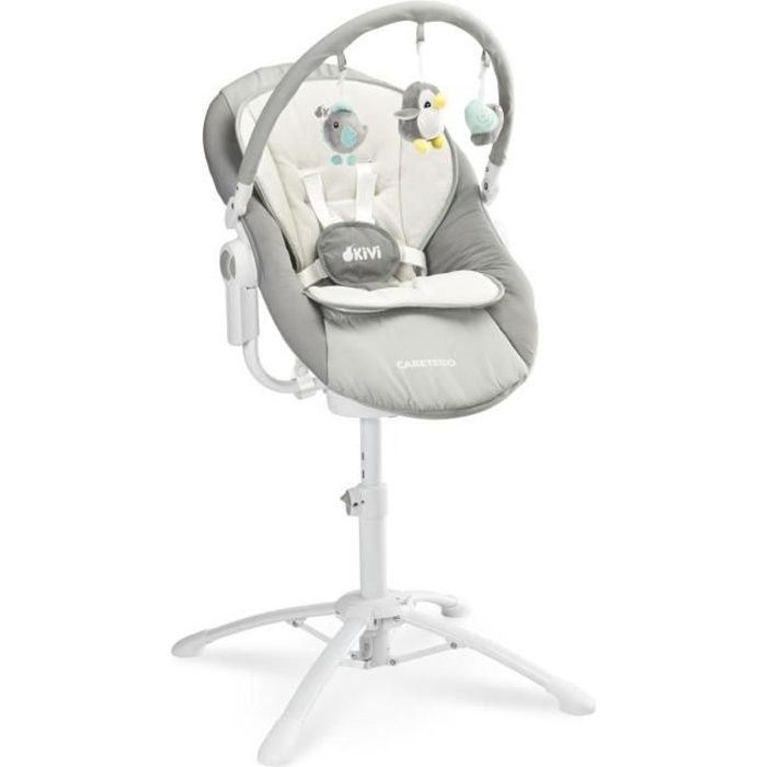 Kimmi Chaise Haute Evolutive 3en1 Transat Balancelle Bebe Enfant Des La Naissance Dossier Inclinable Musique Vibrations Cdiscount Puericulture Eveil Bebe