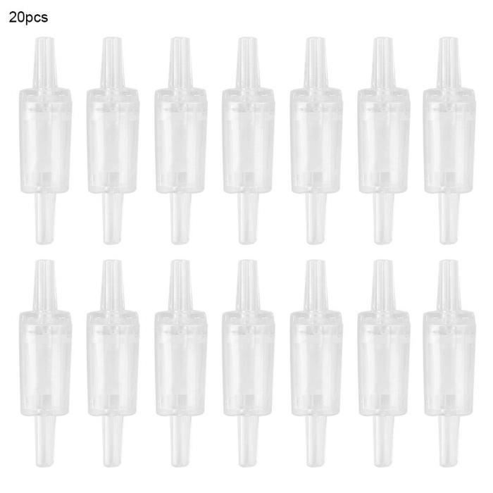 Clapet Anti-retour Pour Aquarium - 1 Pièce - Pour Tuyau D'air En Silicone - Évite Le Reflux D'eau