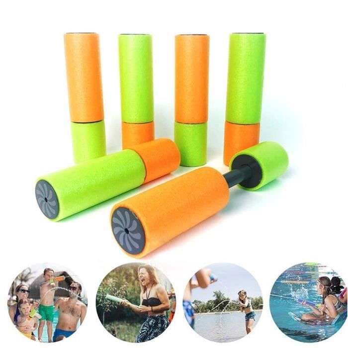 Pistolet à Eau en Mousse, Pistolet à Eau Étirer en Mousse Jeux de pour