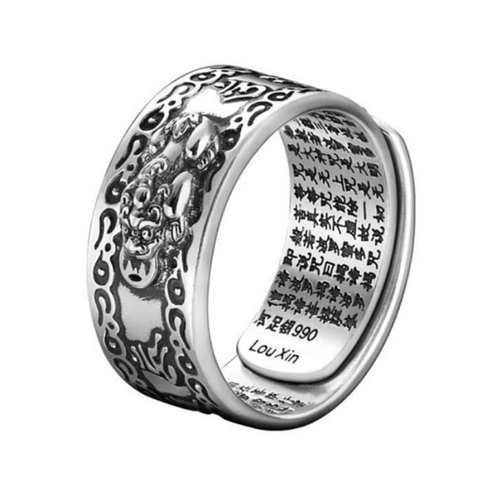 Bague Bouddhiste Porte Bonheur