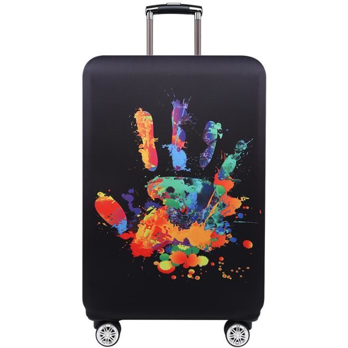 Étiquettes De Valise En Cuir Chat - 2 Pièces, Identification Bagages Voyage, Bleu Foncé