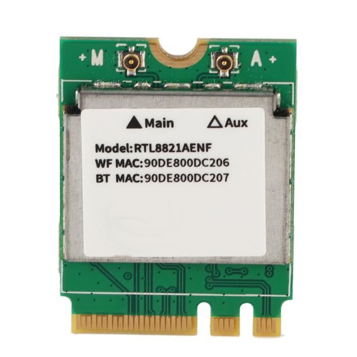 Adaptateur de carte WiFi PCI-E double bande 2.4G /5G 600Mbps pour ordinateur