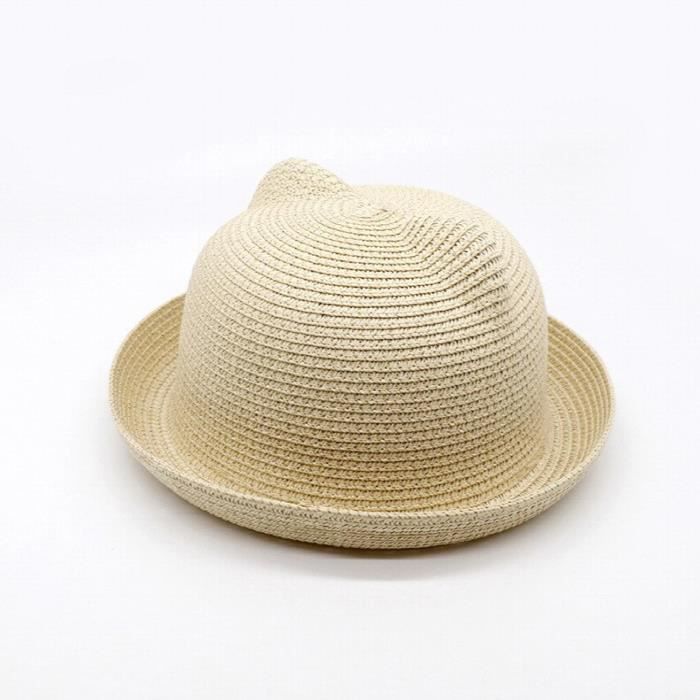 LCW baby Chapeau de Paille Rayé pour Filles Bébé -S32123Z1-G7K - LC Waikiki