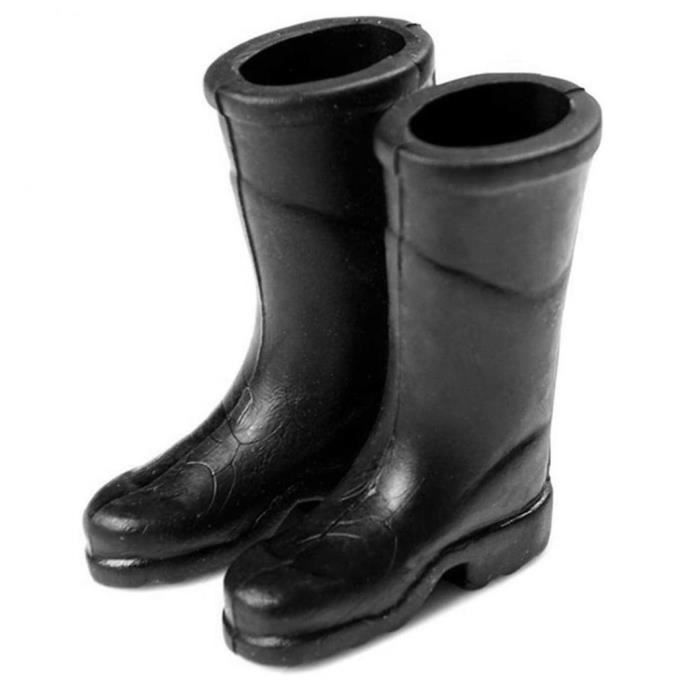 1/12 Maison de poupée meubles miniatures en Caoutchouc Pluie Bottes Cour ACCS