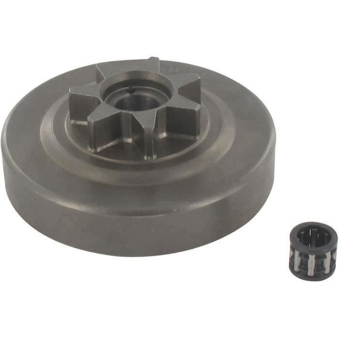 Pignon étoile 3/8 lp - 7 dents adaptable pour tronçonneuse DOLMAR modèles 103, 105, 108, MAKITA modè