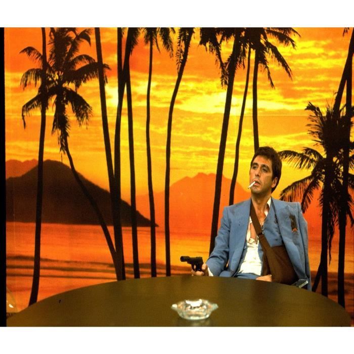 Poster Affiche Scarface Tony Montana Miami(36x42cmB)