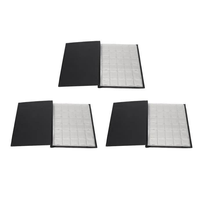 Pochette Transparente Anti-glisse Pages De Reliure Pour Pièces De Monnaie LEIMEND - 14 Feuilles, 588 Poches Transparentes - Classeur Collection Numismatique Pokemon Carte