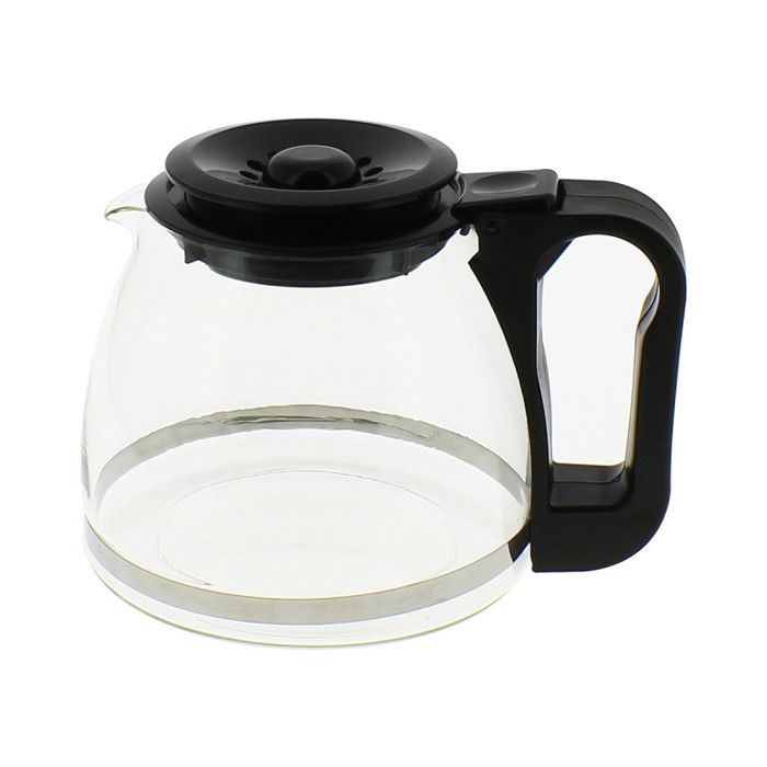 Verseuse à Café Noire Avec Couvercle HOME EQUIPEMENT 12-15 Tasses A03BLACK