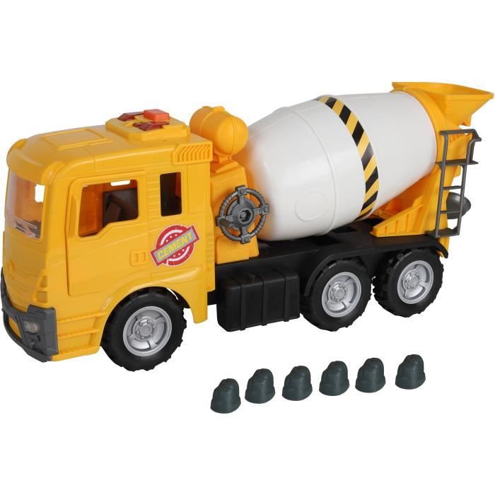 Motor Shop Camion toupie à béton - 52 cm - Cdiscount Jeux - Jouets