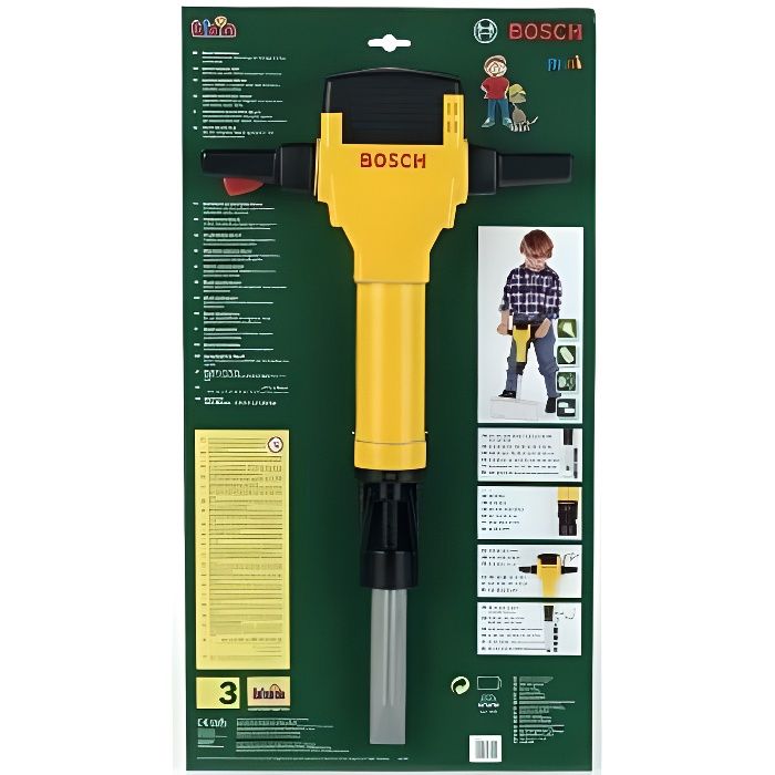 8405 Marteau piqueur Bosch (Jouet) - Cdiscount Jeux - Jouets