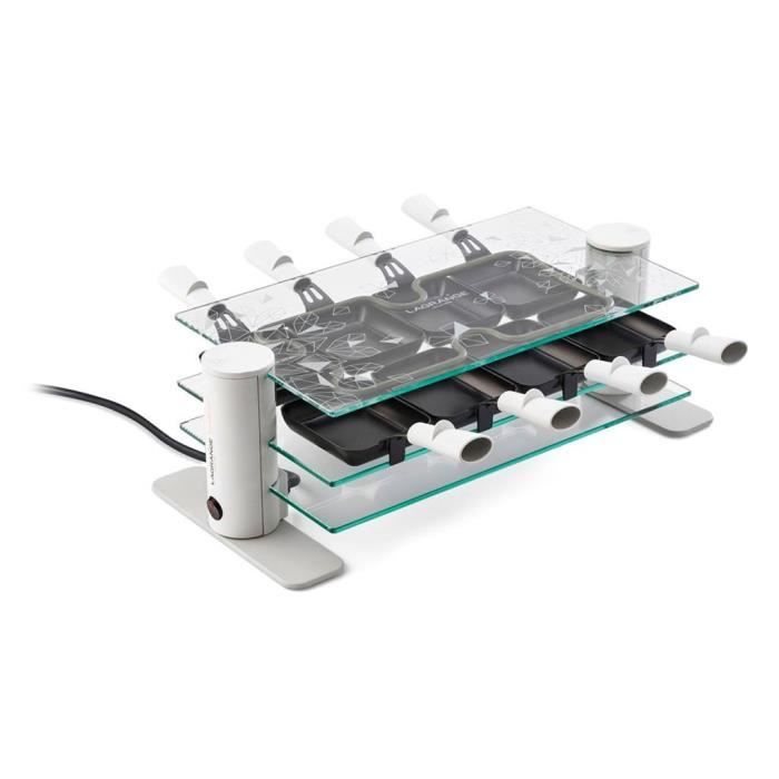 Lagrange Raclette Transparence Cristaux 1000W 8 Personnes 009805 ...