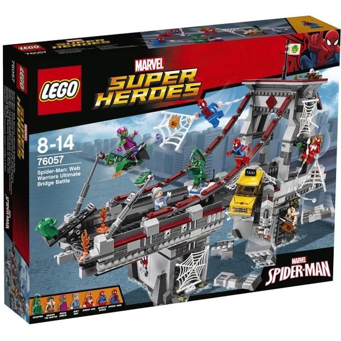 LEGO® 76280 - Spider-Man contre l'Homme-Sable : la bataille finale