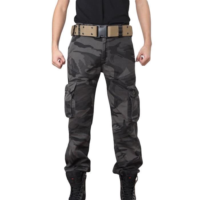 Pantalon Cargo Convertible Camouflage Game Winner Taille M, 32x32, Homme, Outdoor