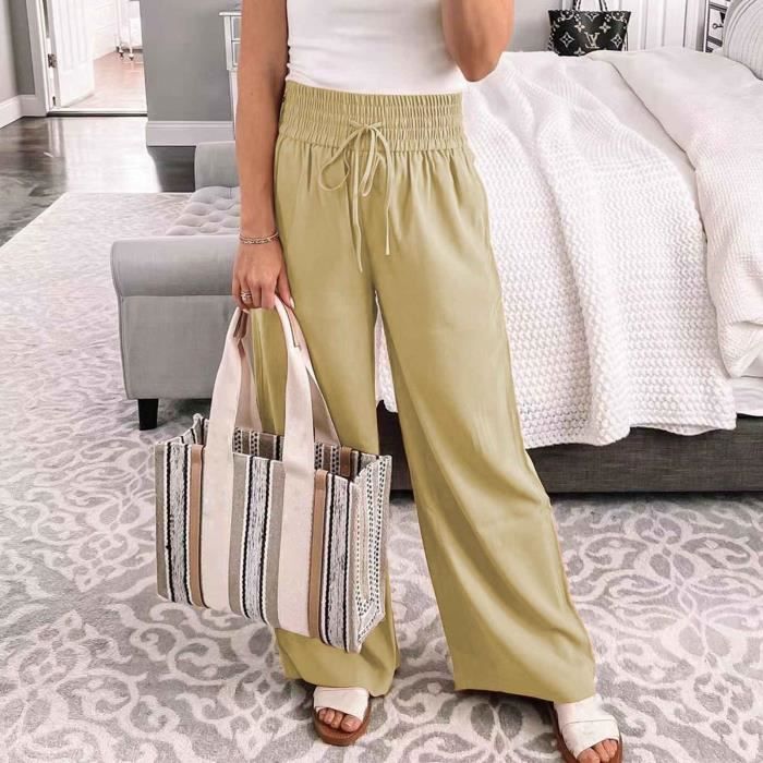 Pantalon Cargo Enfant Taille Élastique Léger Avec Poches - 3 à 14 Ans, Coupe Ample