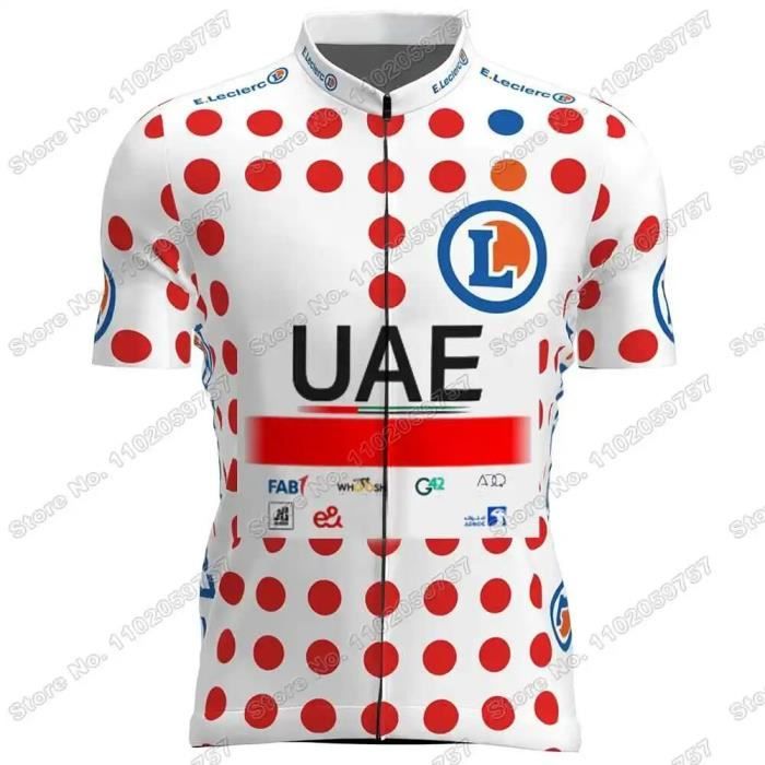 Maillot Cycliste Gibbons Team UAE - Blanc - Taille S - Occasion
