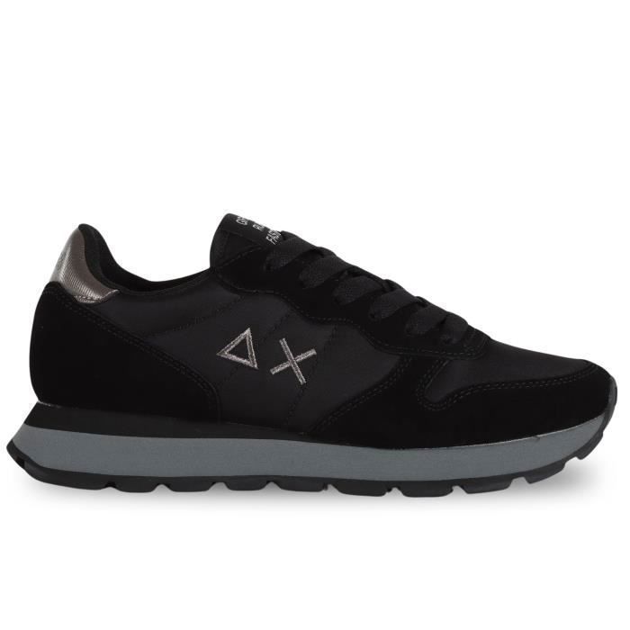 SUN68 Sun68 Ally Gold Silver Chaussures pour Femme Noir Z45202-1134