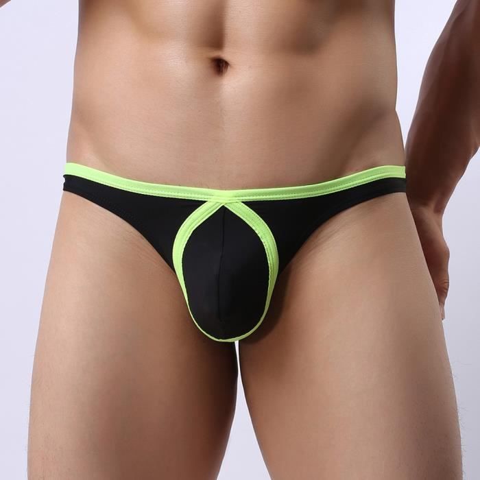 string homme vert