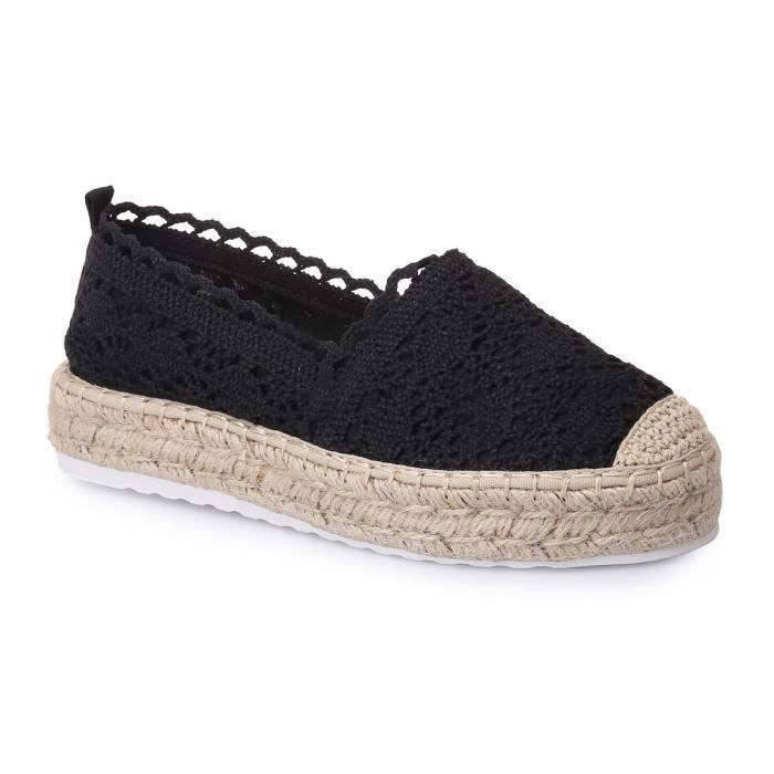 espadrilles à plateforme
