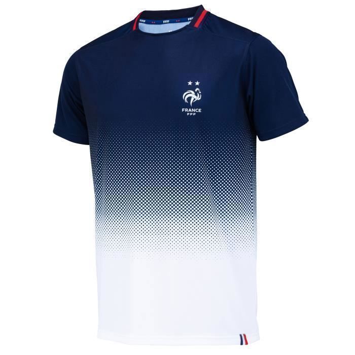 Maillot short enfant FFF - Collection officielle Equipe de France de  Football FFF