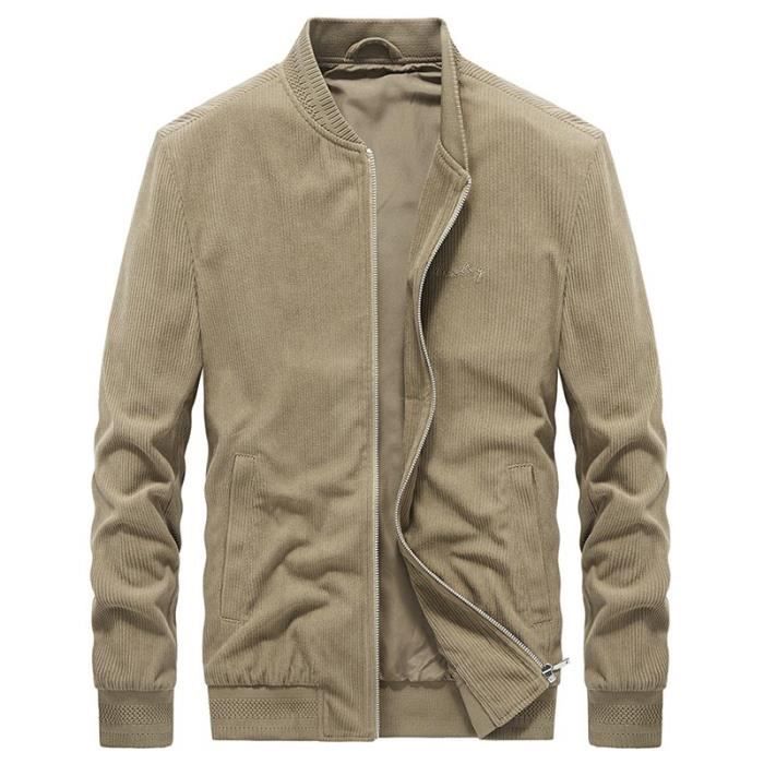 Veste velours cotelé homme beige deals