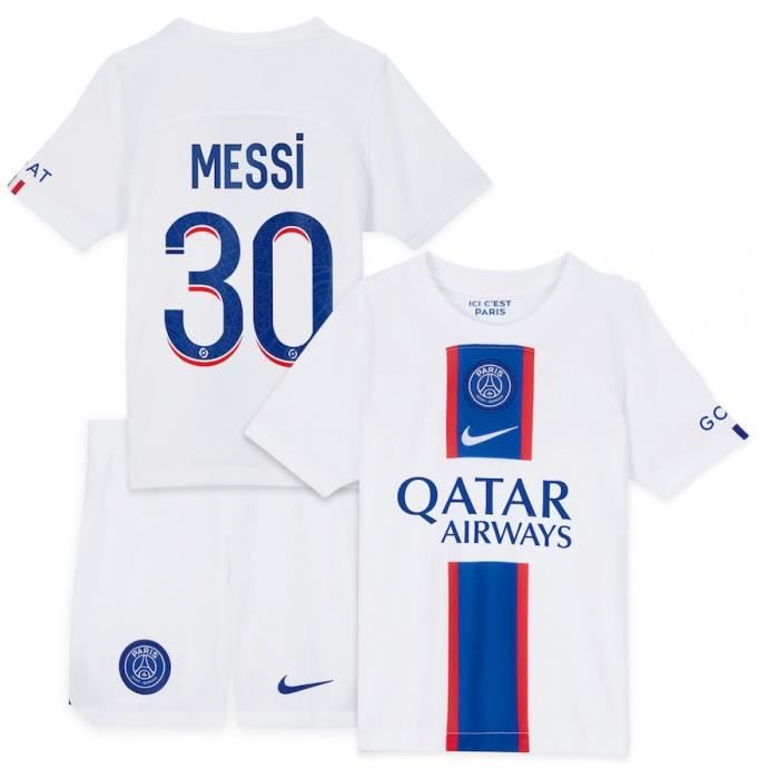 Maillot Kit PSGx Third Authentique 30 Messi 2022 2023 Nouveau