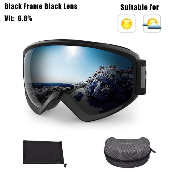 casque de ski avec lunette