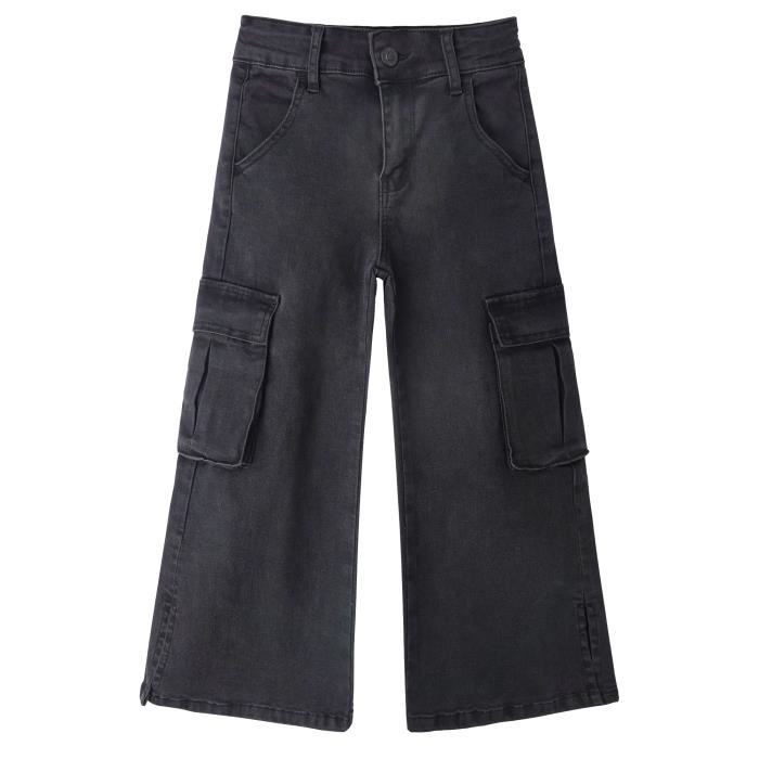 Pantalon Jogger Fille Wear With Love Gris Coton - Taille 11-12 Ans - Très Bon état