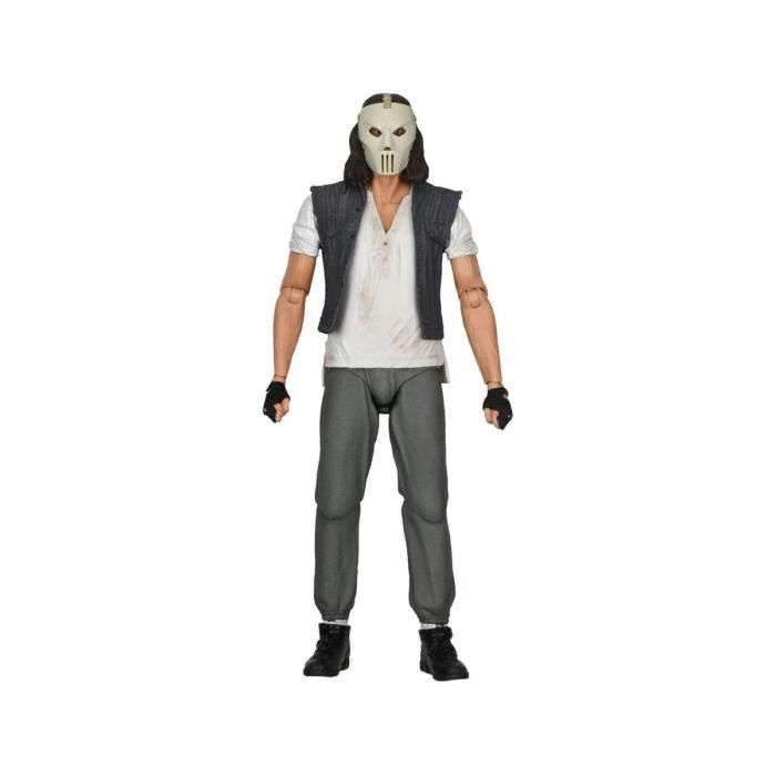 Figurine Tortue Ninja TMNT – Casey Jones NECA Articulé 18cm, Neuf, Cadeau Enfant