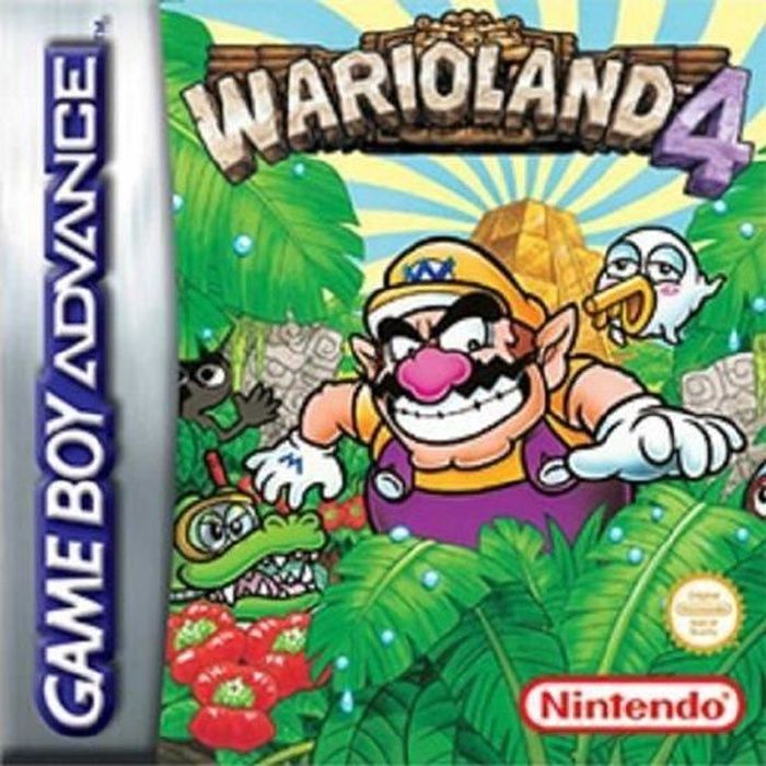 Wario Land 4 sur Gameboy advance Nintendo WARIOLAND 4