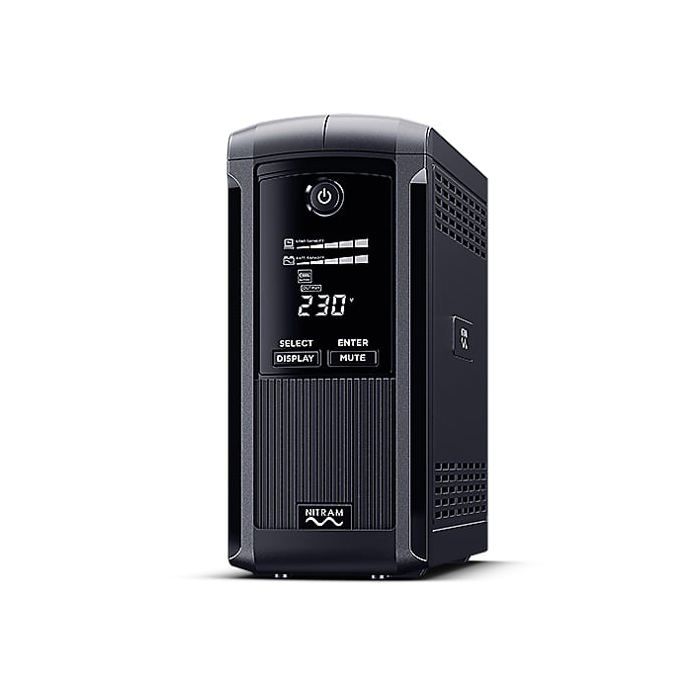 Onduleur Nitram Elite Value 800E Pour Ordinateur Neuf état Démonstration