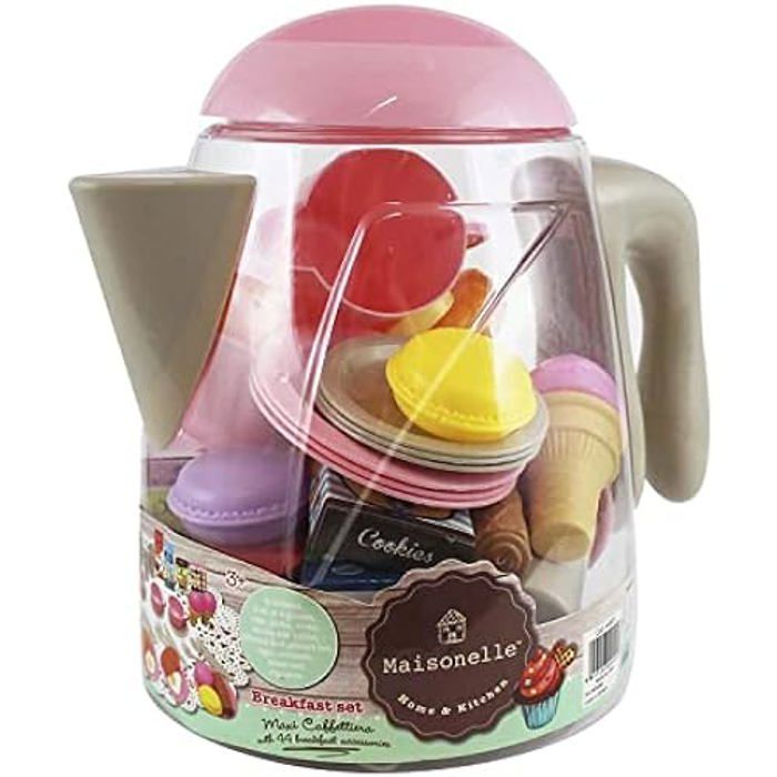 Cafetière ODS 44005 Rose - Colorée et réaliste - Préparation facile et rapide