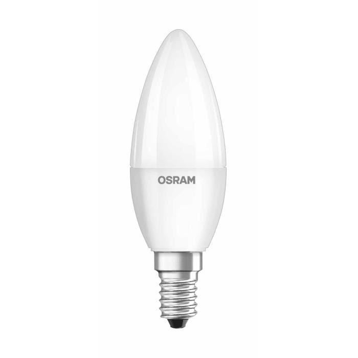 Osram DEL DUO Click variateur Bougie Lampe Mat e14 5,5 W = 40 W Ampoule Blanc Chaud