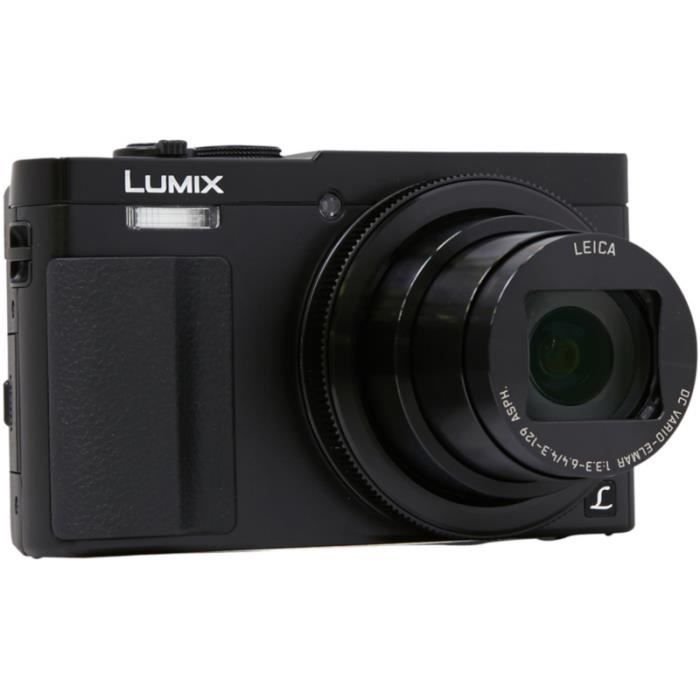 Appareil photo Compact PANASONIC DMC-TZ70 Noir - CMOS 12 1 Mpx - Zoom optique x30 - Stabilisateur optique - Wifi