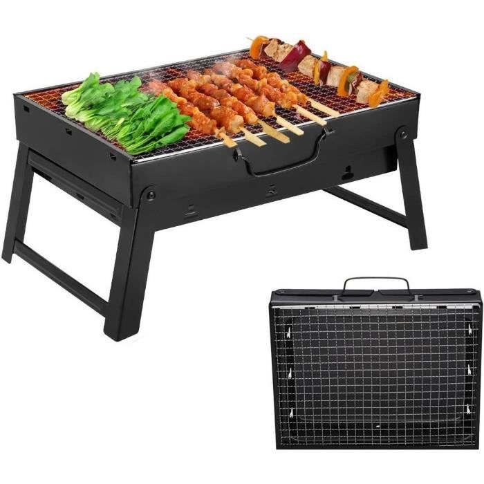 ZYCSKTL Barbecue À Charbon Portable Extérieur avec Couvercle, Petit