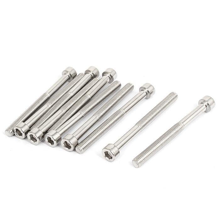 Vis M3x35mm Tête Creuse - Acier Inoxydable - Pas De 0.5mm - Lot De 30 Pièces - Neuf