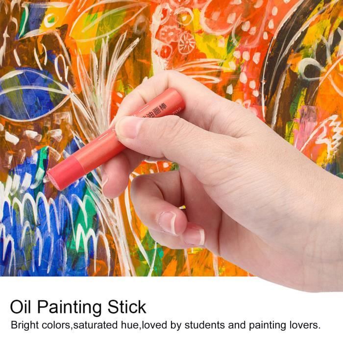 Lot De 9 Stylos à Estomper Pour Pastels à L'huile Et Peinture - Inclus Papier De Verre Et Taille-crayon