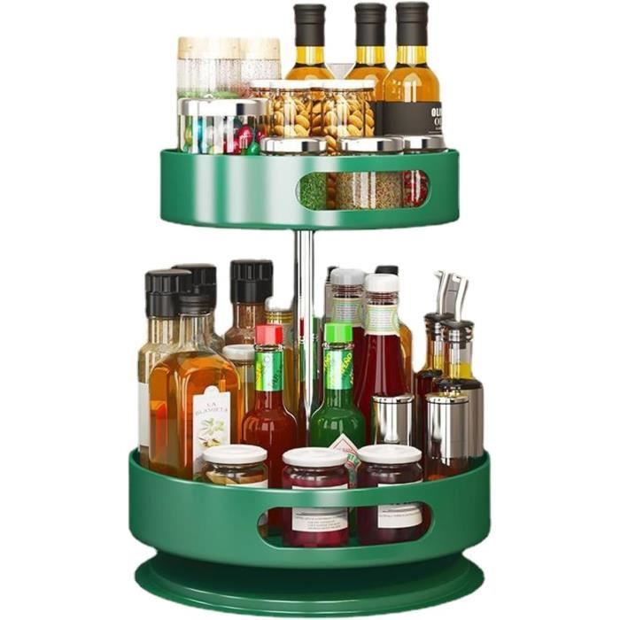 Plateau De Rangement Multifonction à 2 étages Pour Salle De Bain