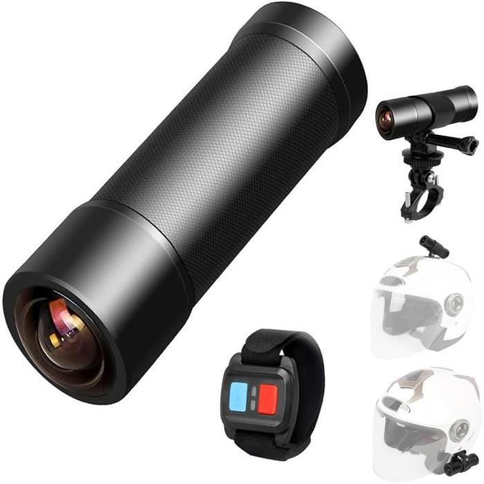 Mini Caméra Sport HD étanche – 65°, 0,3 MP, Légère (70g) – Avec Clip, Pour Running, Vélo, Rando