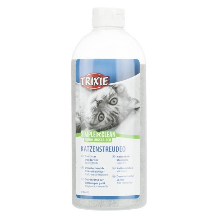 Désodorisant de litière fraîcheur Simple'n'Clean. Poids: 750 g. Pour chat-Trixie 21,000000