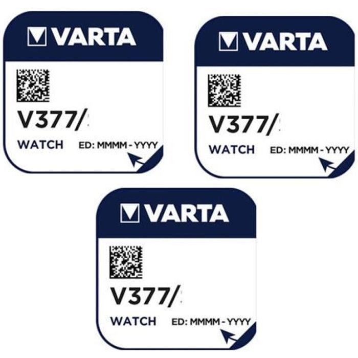 Piles de Montres Varta V377, SR66, SR626SW - Piles - Achat & prix