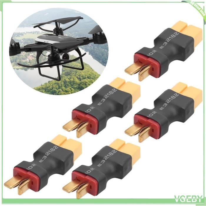2Pcs / Set Cables adaptateurs XT60 Femelle à XT60 Male & JST Male