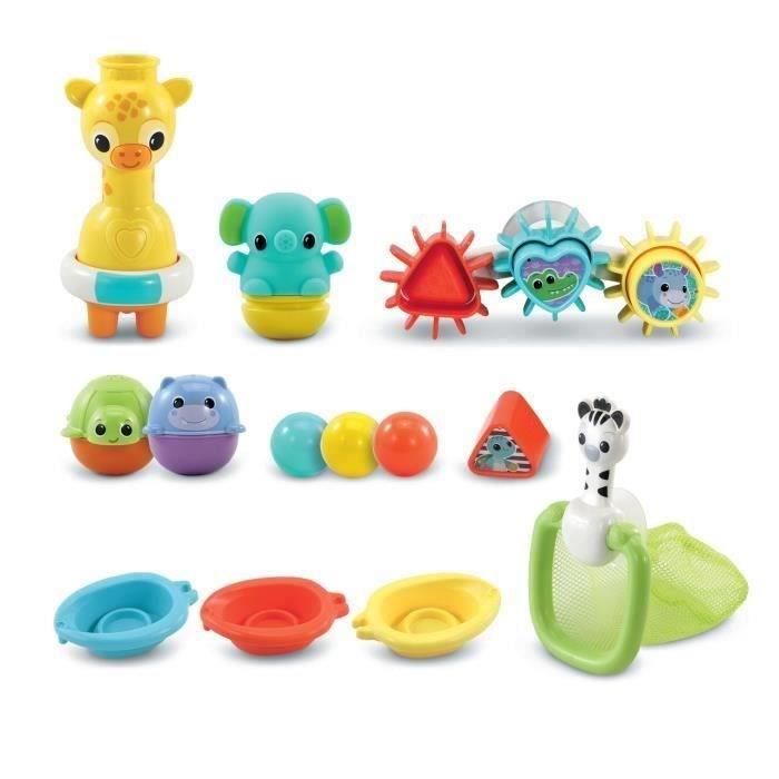 Coffret de bain multi-activité VTECH MAXI - Girafe mécanique - Pour enfants de 5 mois à 5 ans