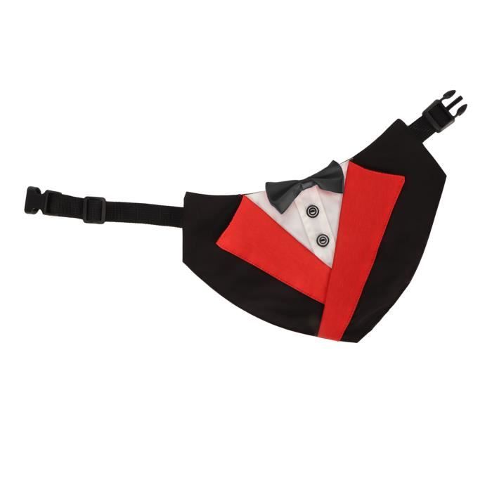 Meilleurs prix pour Collier Bandana Noeud Papillon Chien de Mariage - VVIKIZY - Blanc - Pour Chien