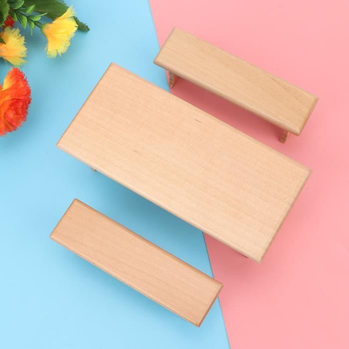 QI117221 Table De Maison De Poupée 1:6 Maison De Poupée Acrylique Transparente Table Ronde