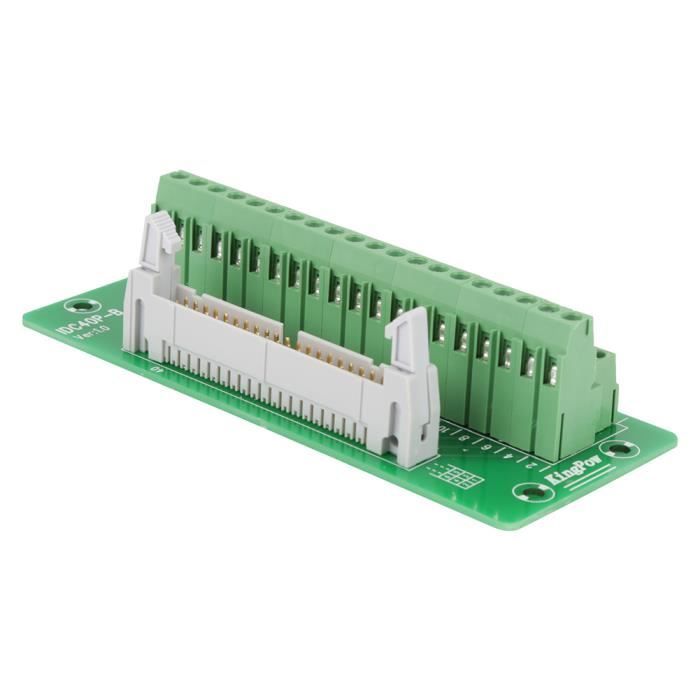 Connettore Morsettiera IDC40P 40pin Maschio - Per PLC, Montaggio Su Guida DIN - Foto 12