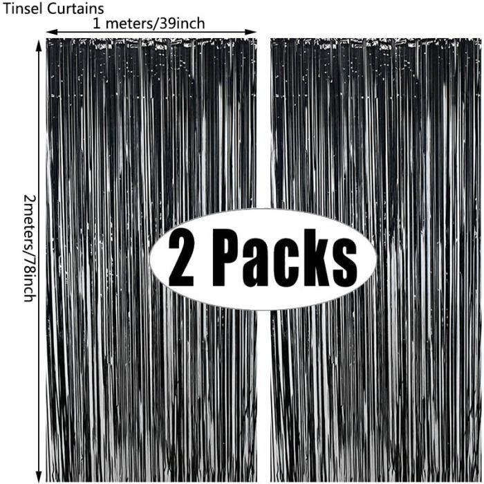 Rideau à Franges En Feuille DéCorations De FêTe D'Enterrement De Vie De Jeune Fille Ou Rose