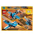 LEGO® Creator 31099 L'avion à hélice, Jeu de construction, Hélicoptère Jouet pour Enfants de 6 ans et + Idée Cadeau-1